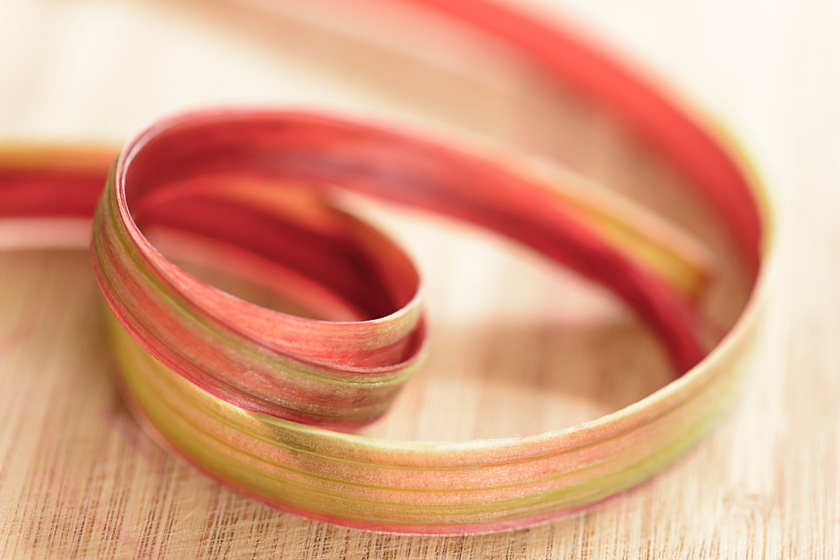Rhubarb Peels