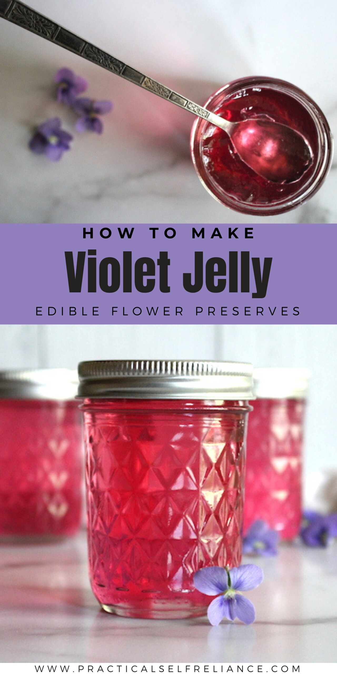 Violet Jelly Recipe