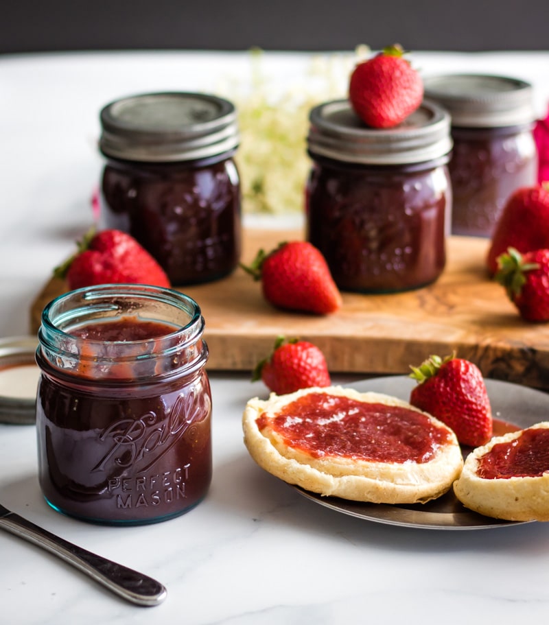 Strawberry Honey Butter from Grow Forage Cook Ferment