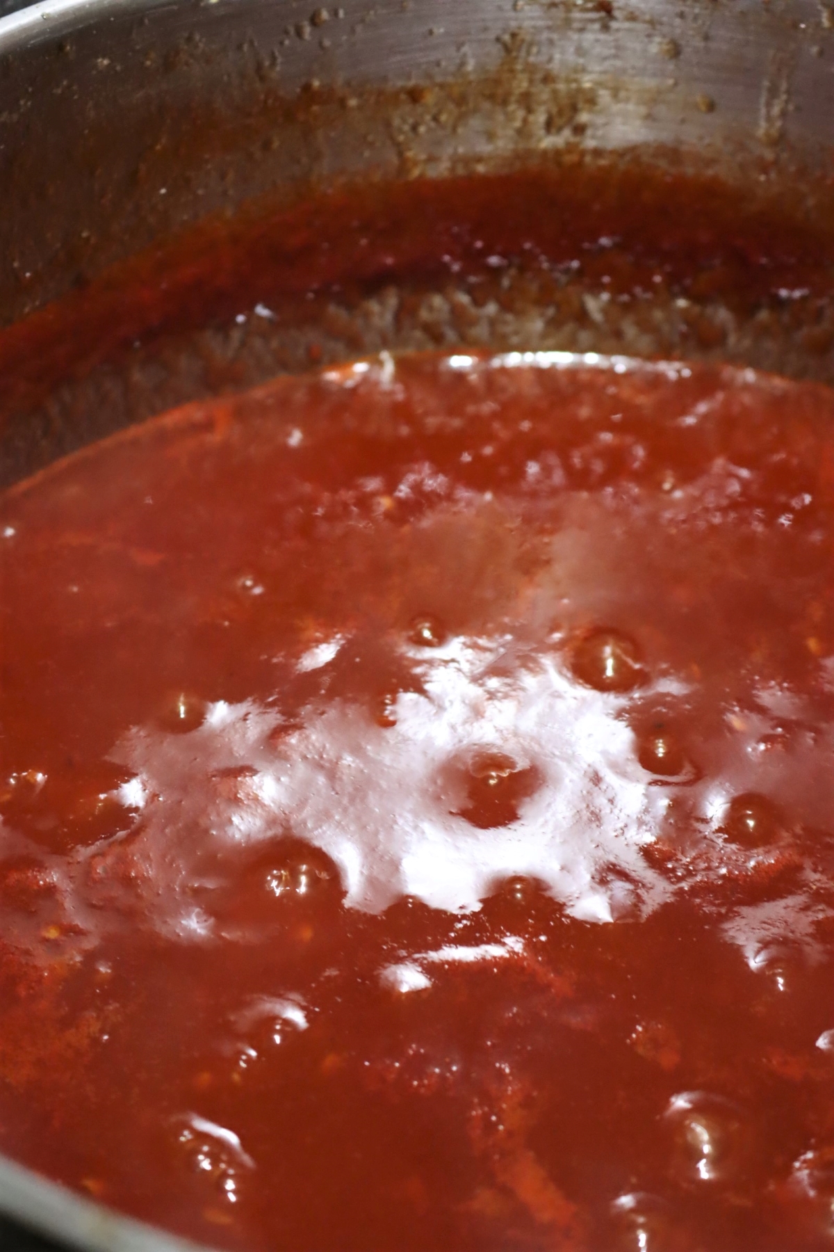 Cooking Tomato Jam