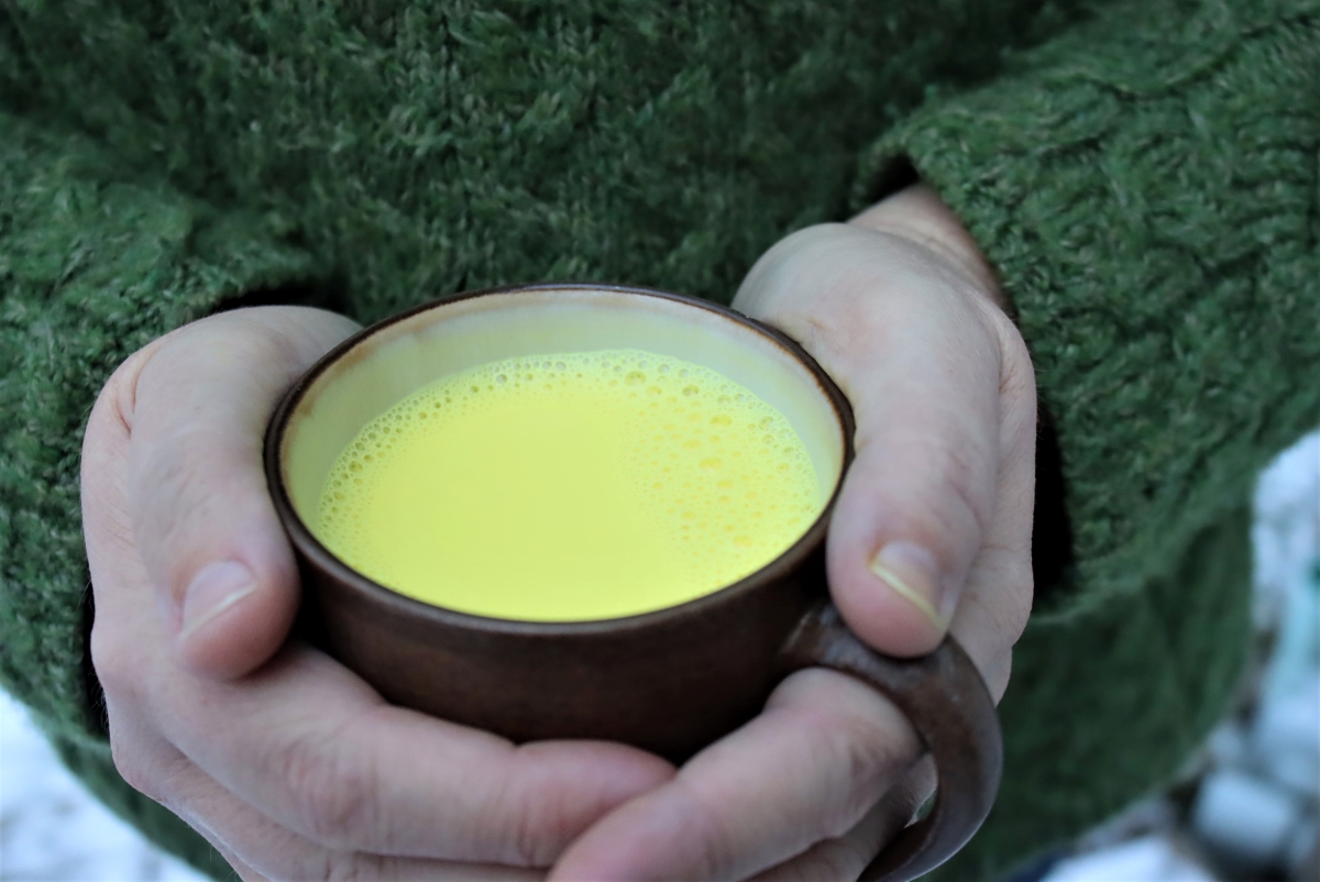 Golden Milk with Fermented Turmeric