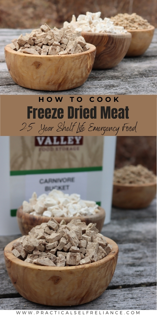 How to Cook Freeze Dried Meat