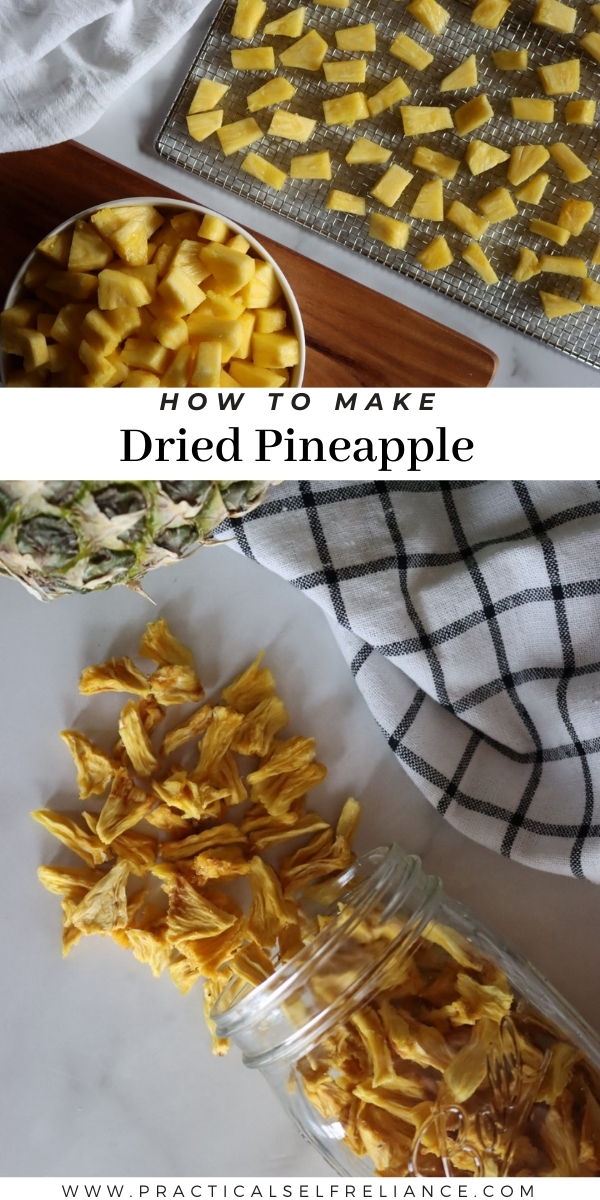 How to Make Dried Pineapple