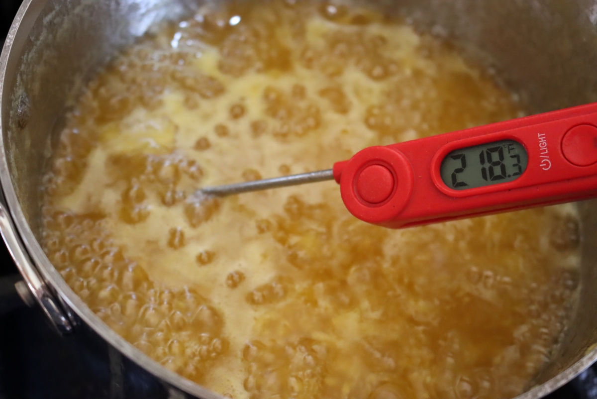 Pineapple Jam Finish Temperature