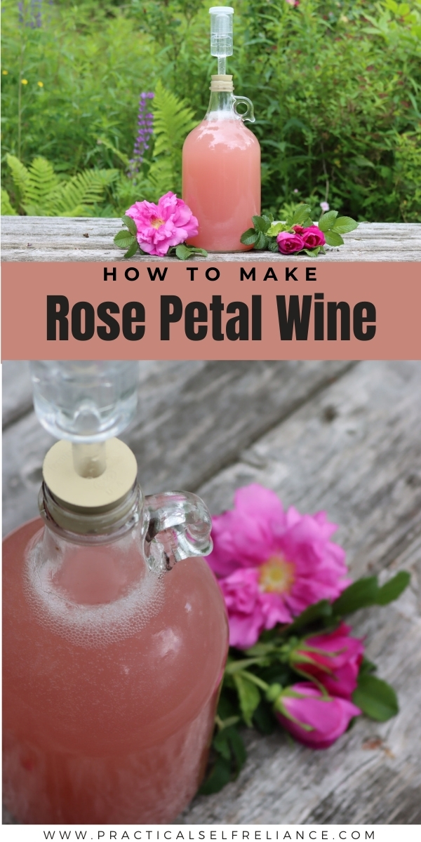 How to Make Rose Petal Wine