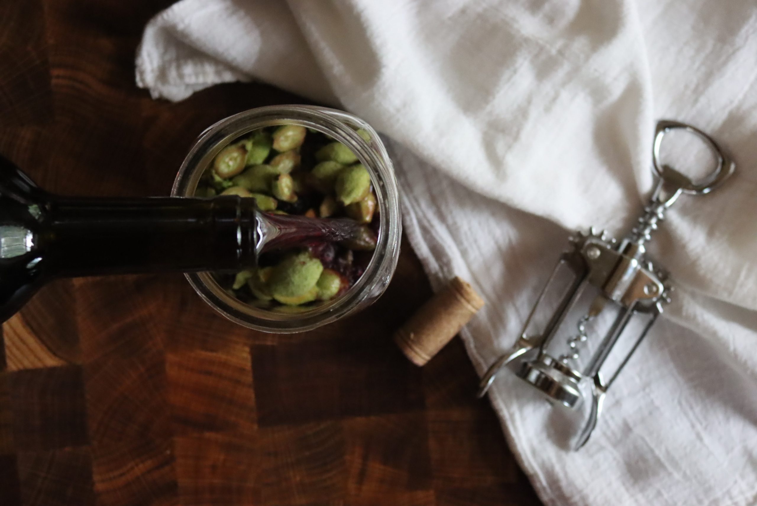 Making Vin de Noix