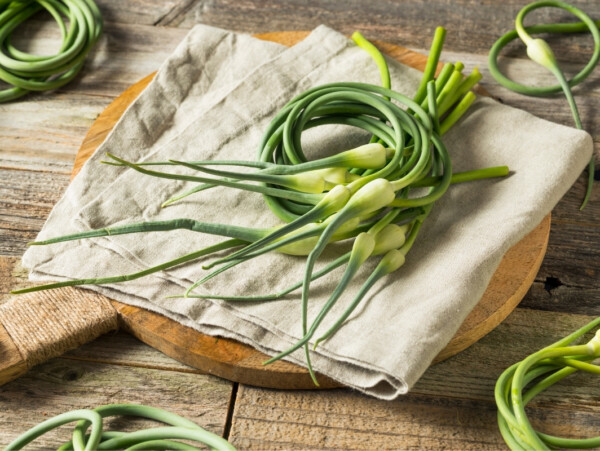 garlic scapes
