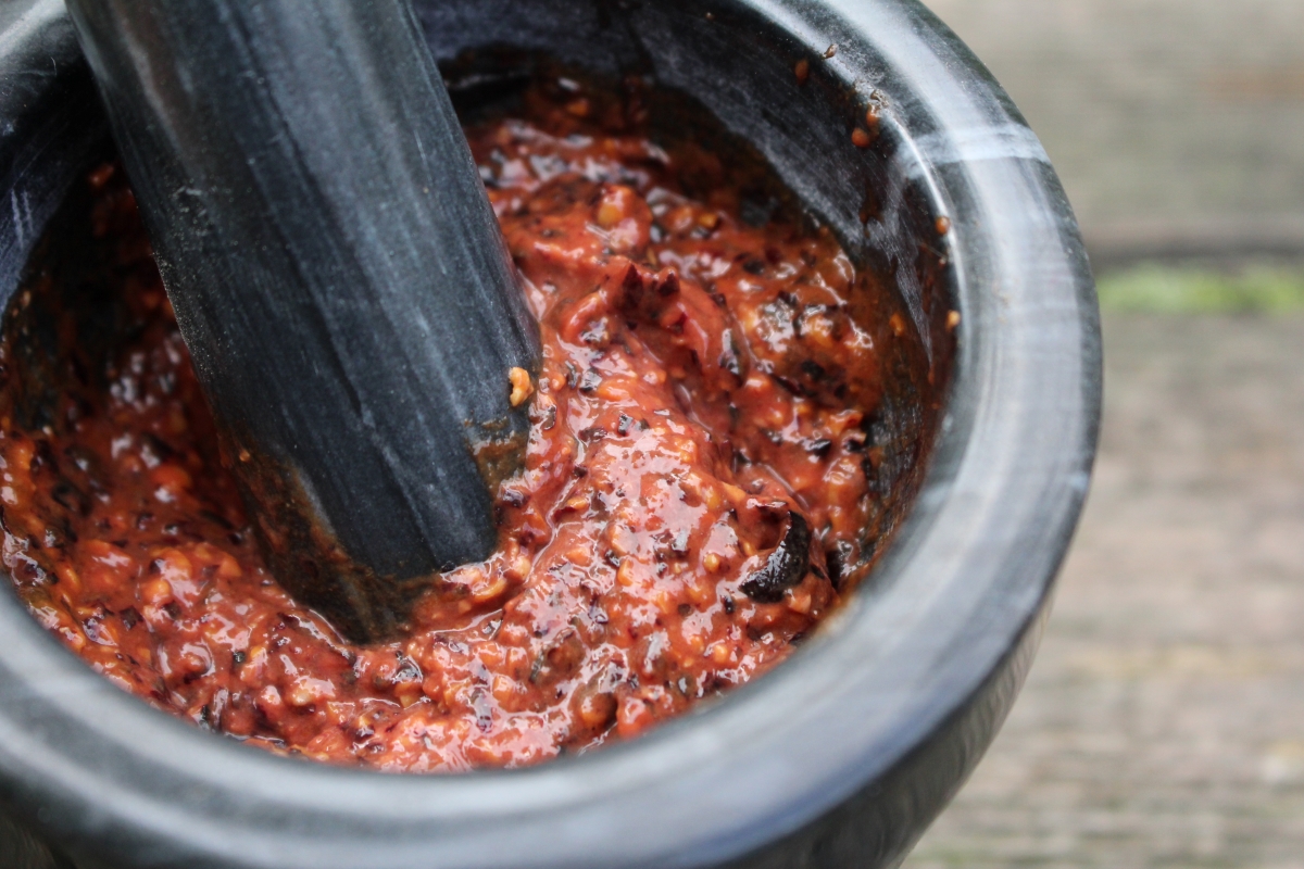 Pounded Dried Chokecherries