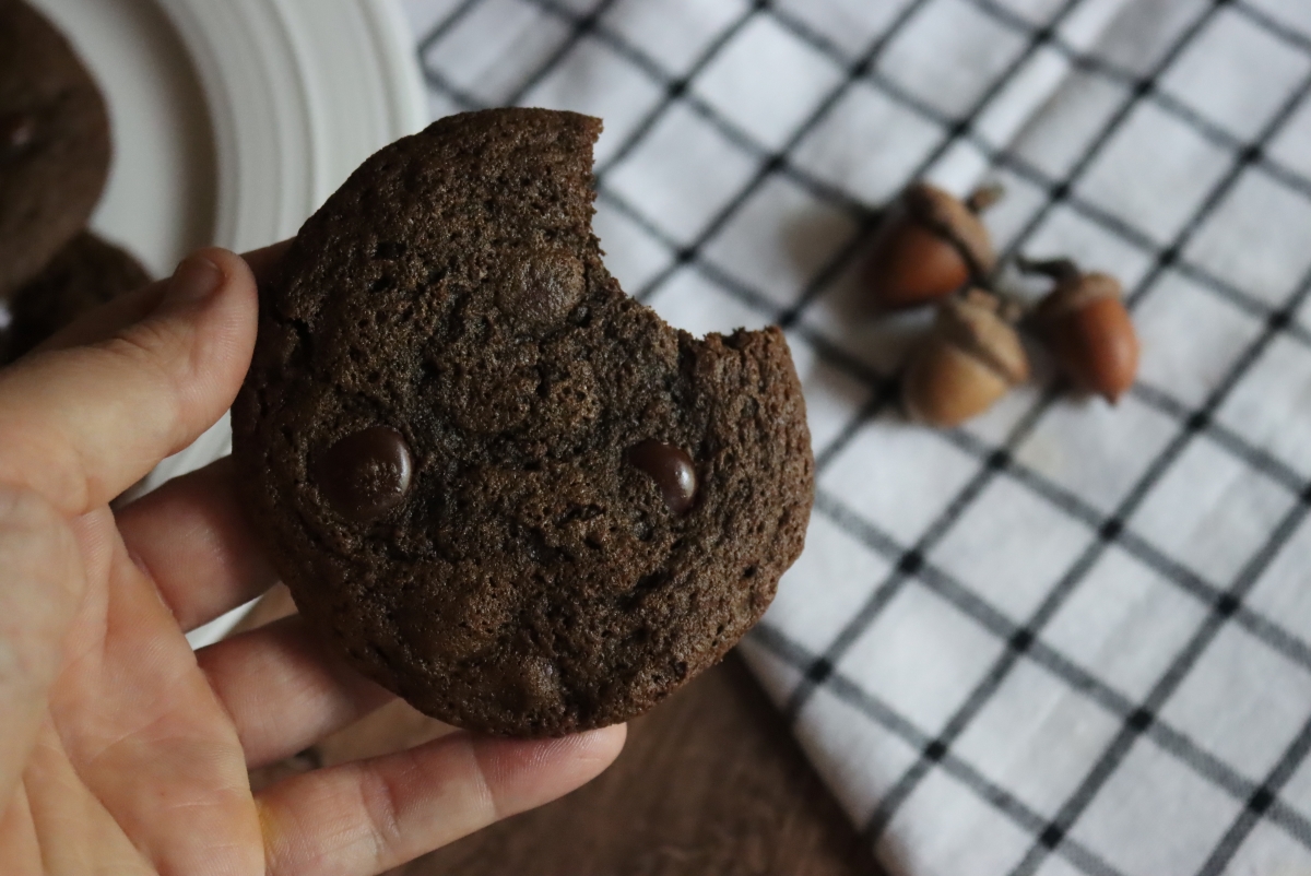 Acorn Flour Chocolate Chip Cookies