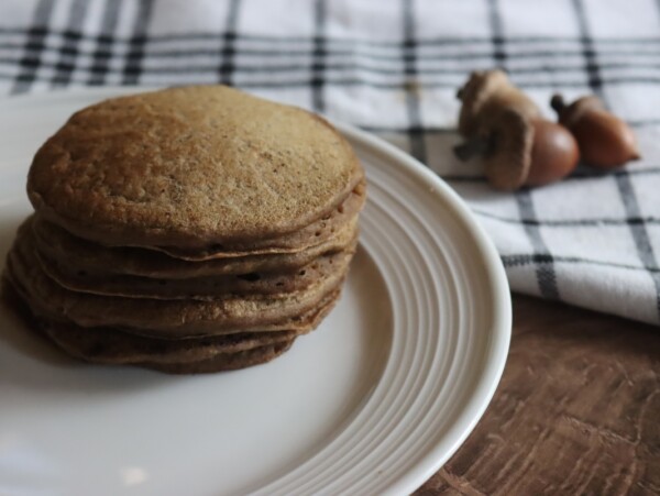 Acorn Flour Pancakes