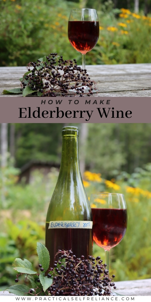 How to Make Elderberry Wine
