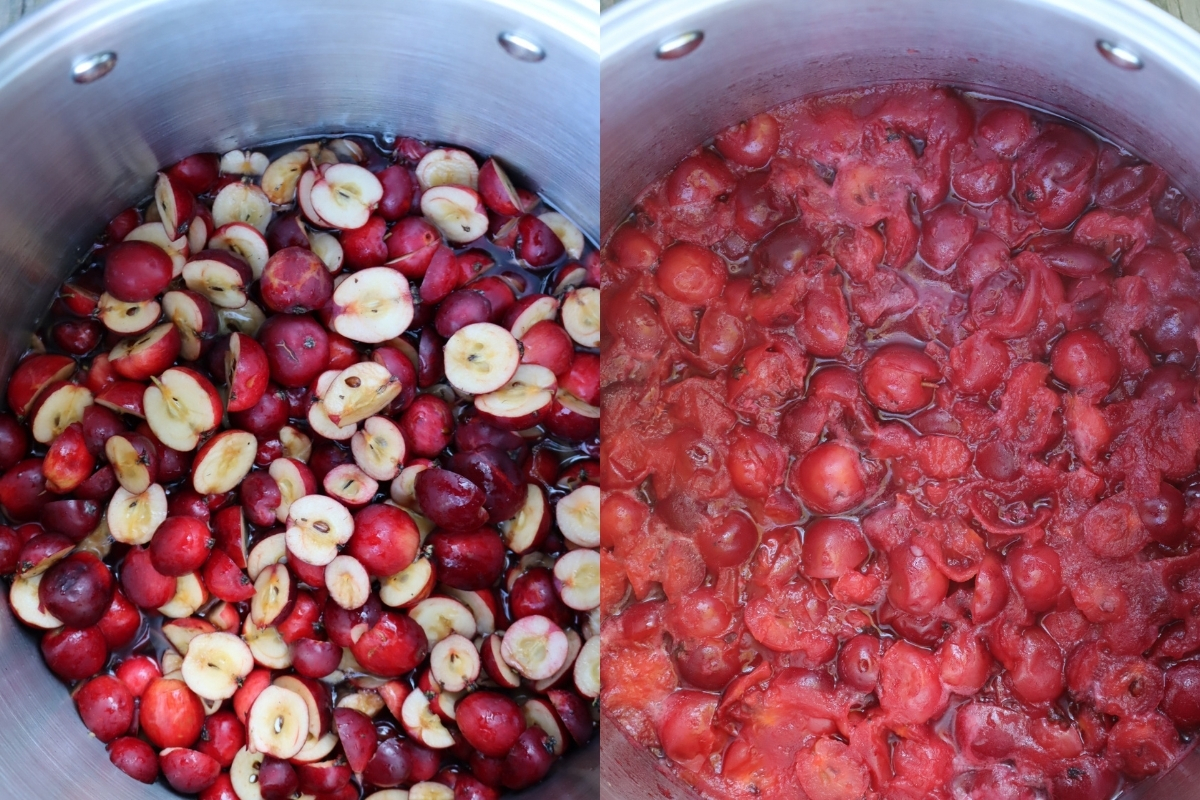 Making Crabapple Jelly