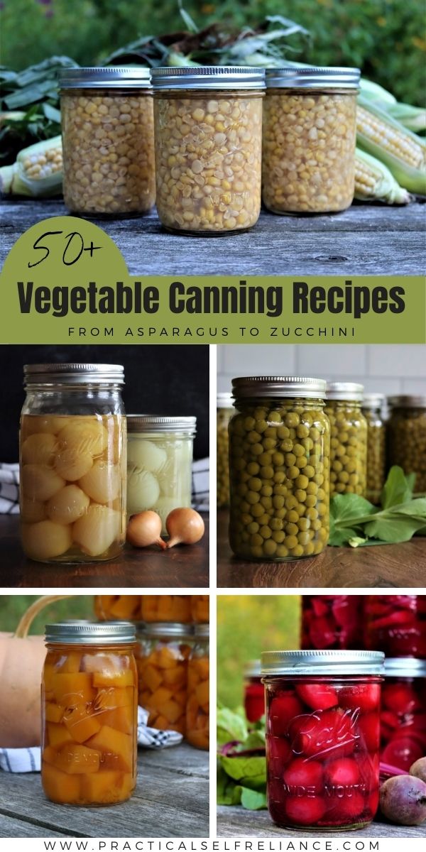 Vegetable Canning Recipes