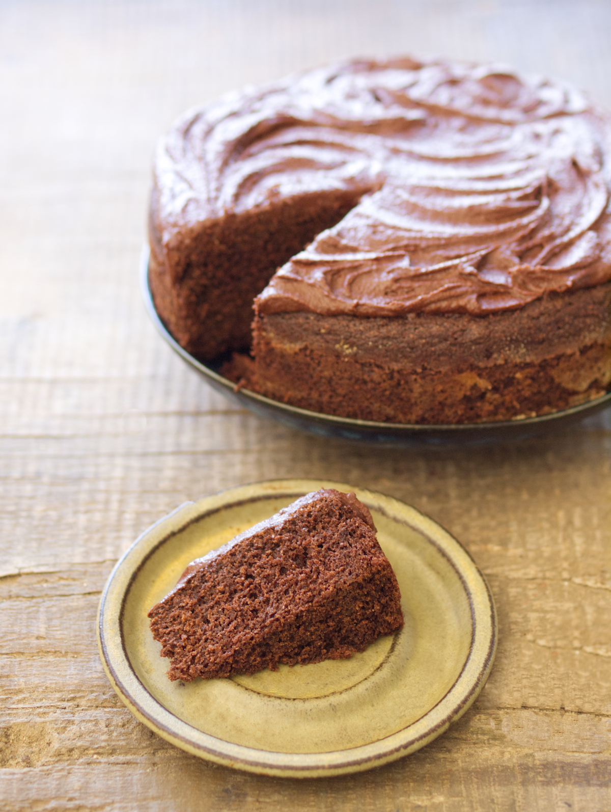 Cake Baked in a Wood Cookstove