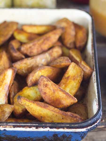 Fries Baked in a Wood Cookstove