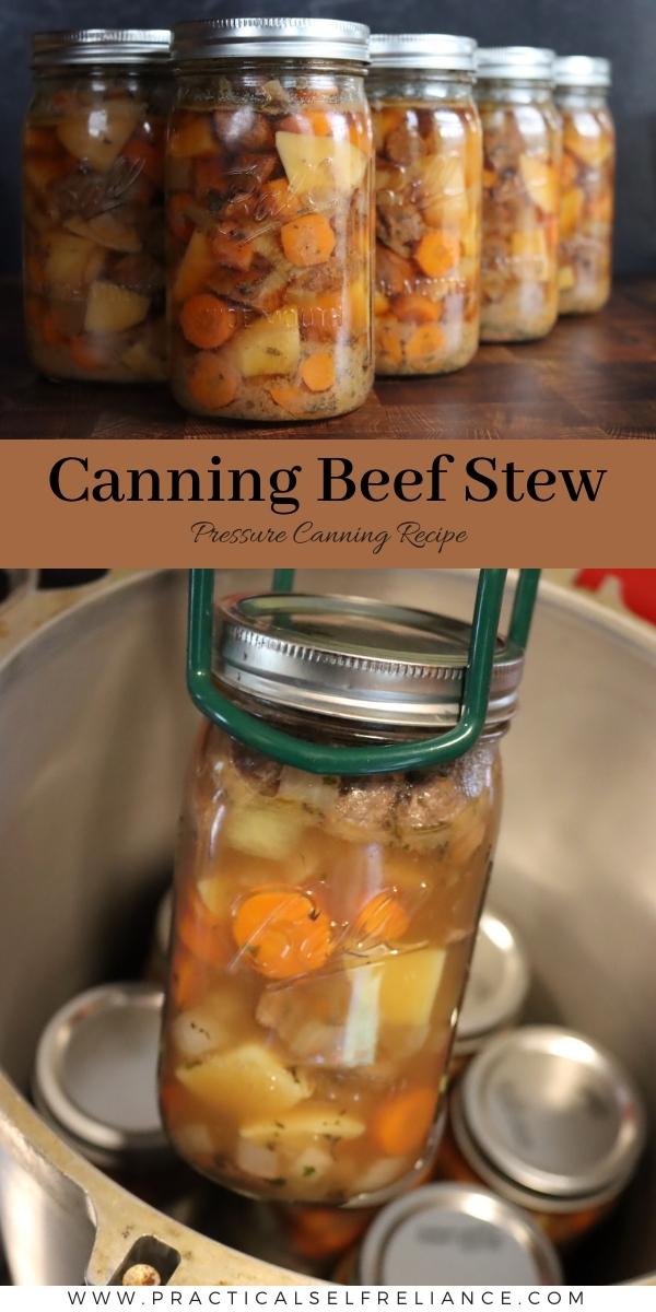 How to Can Beef Stew