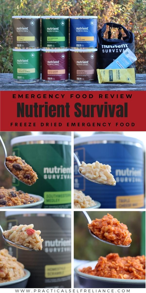 Nutrient Survival Emergency Food Review