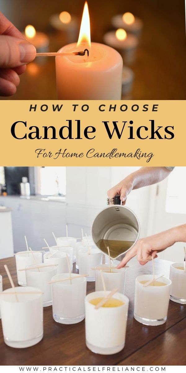 How to Choose Candle Wicks for Home Candle Making