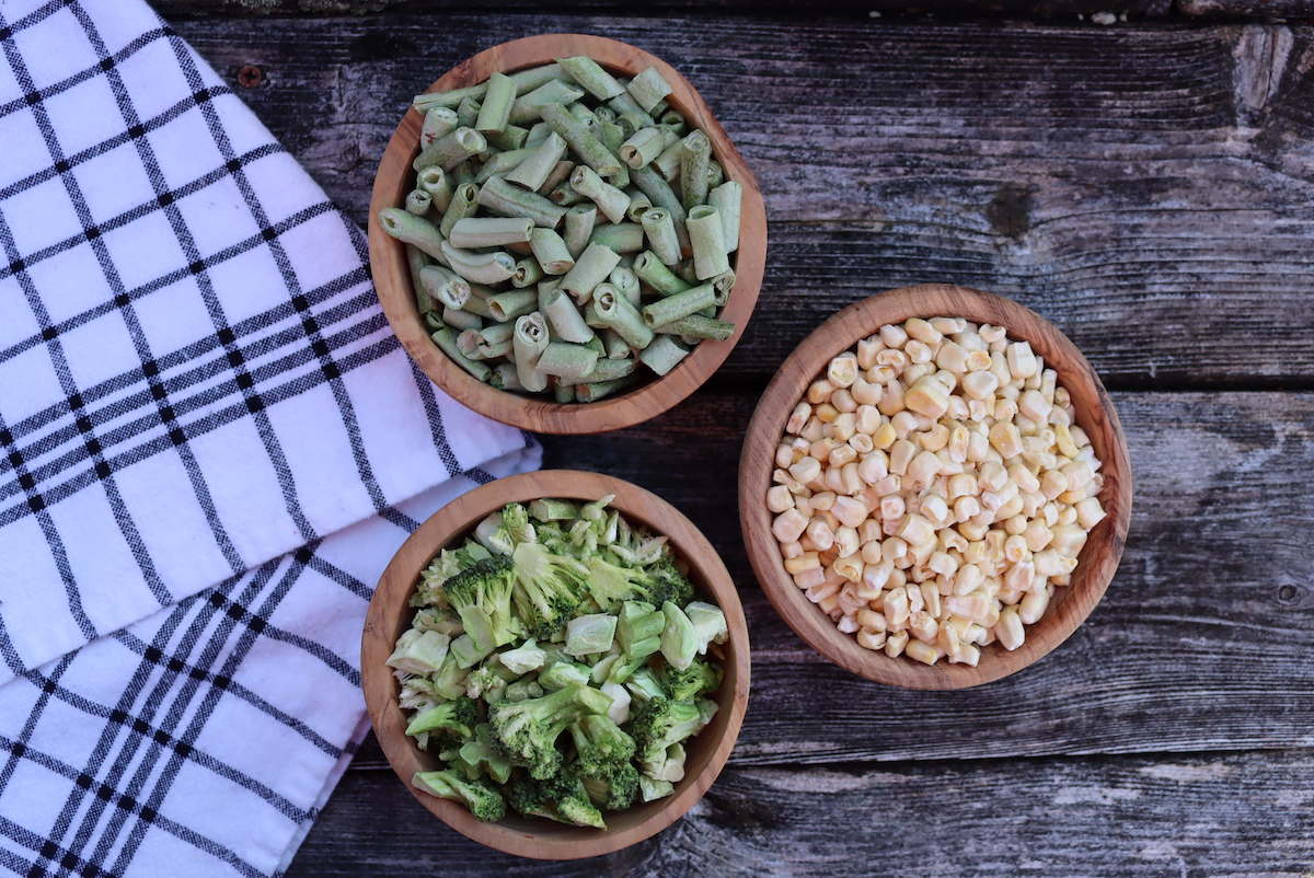 Freeze Dried Vegetables