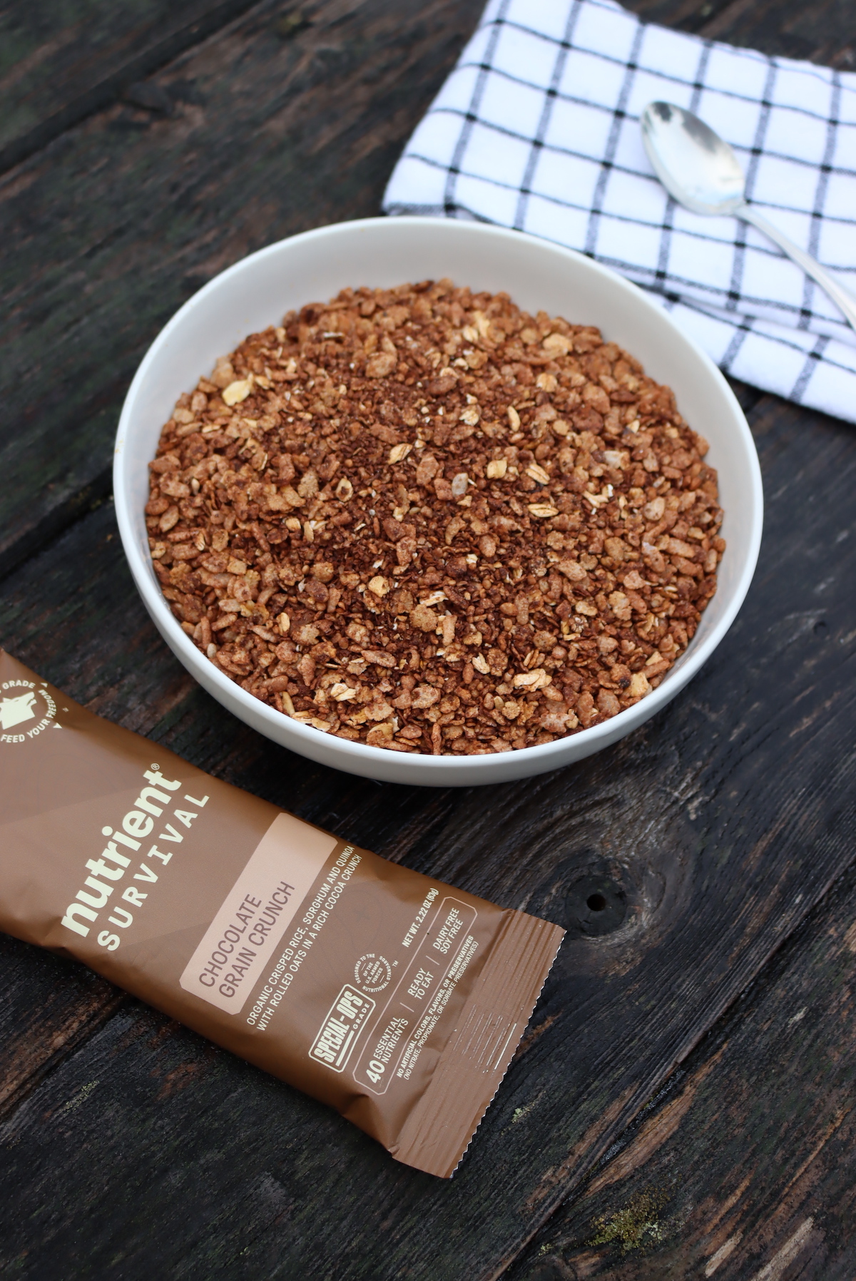 Nutrient Survival Chocolate Grain Crunch