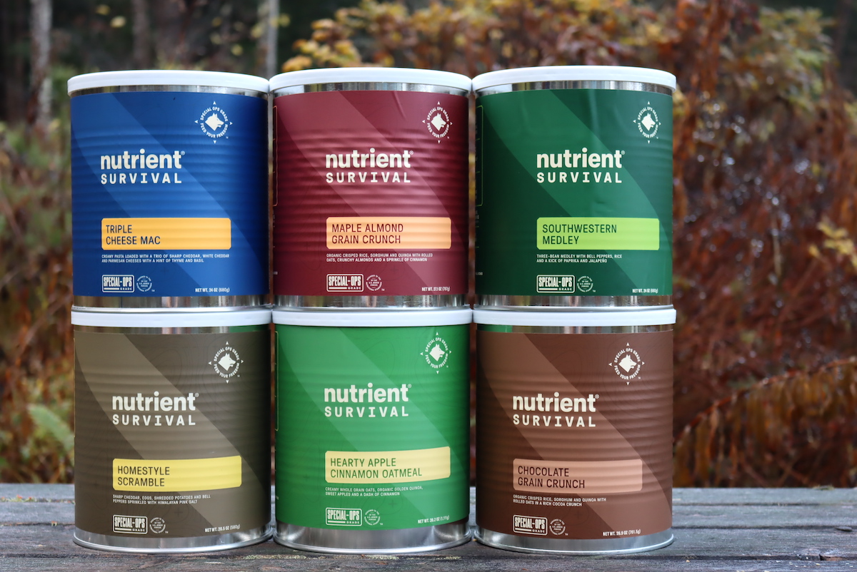 Nutrient Survival No 10 Cans