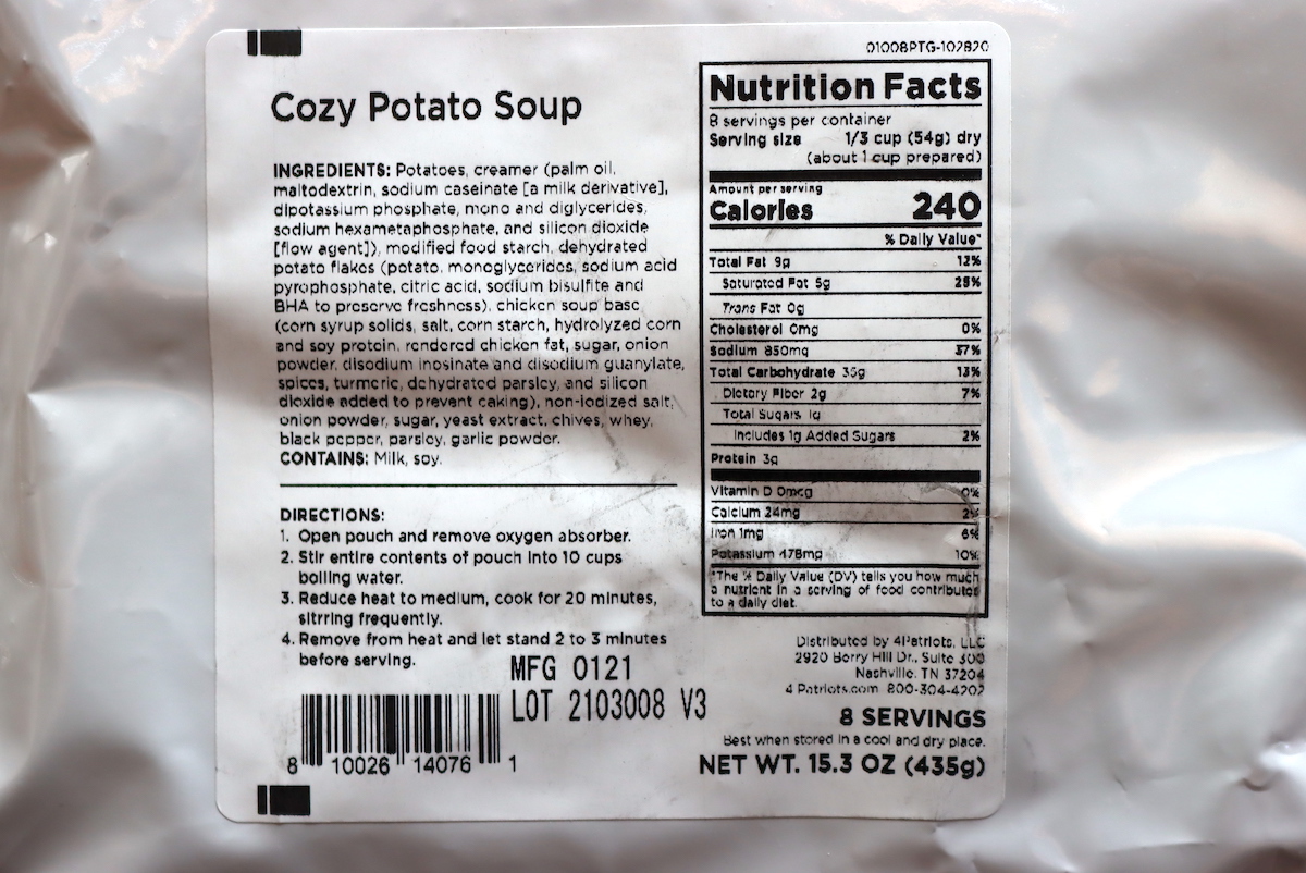 4Patriots Potato Soup