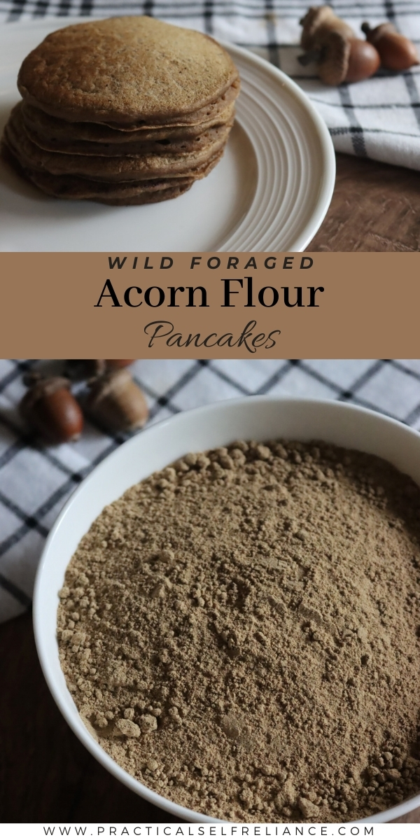 Acorn Flour Pancakes Recipe