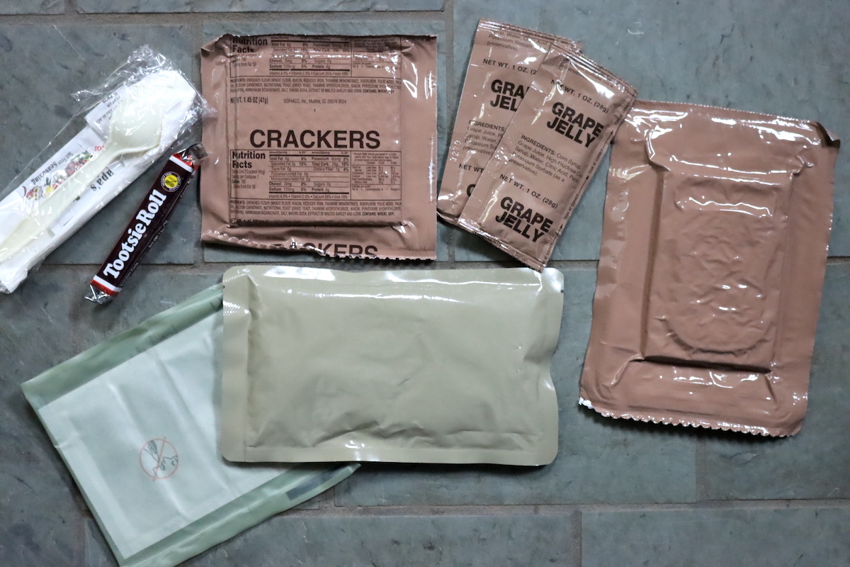 Civilian MRE Contents