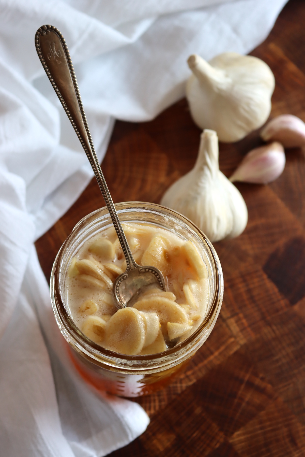 Fermented Garlic Honey