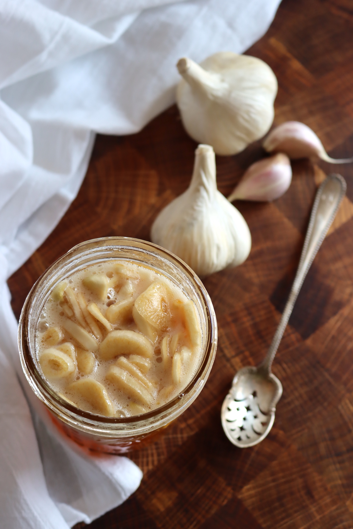 Fermented Garlic Honey