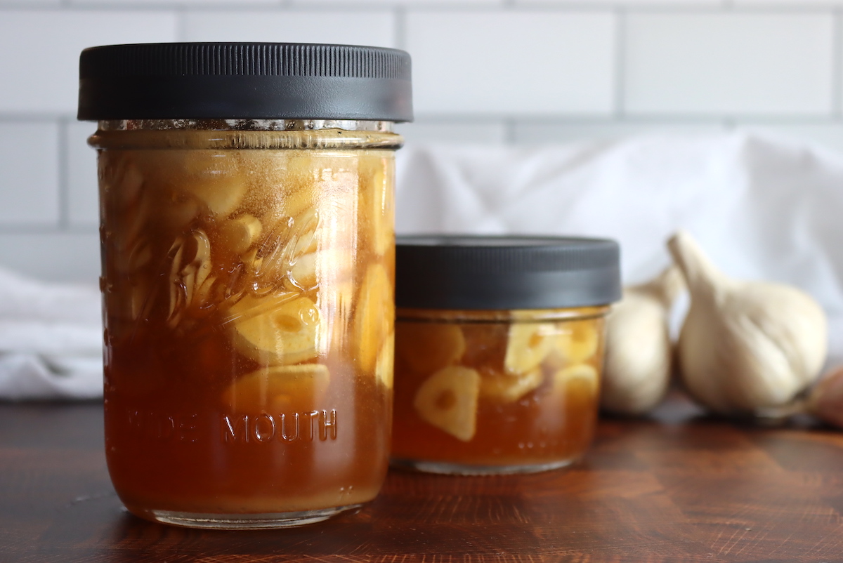 Fermented Garlic Honey