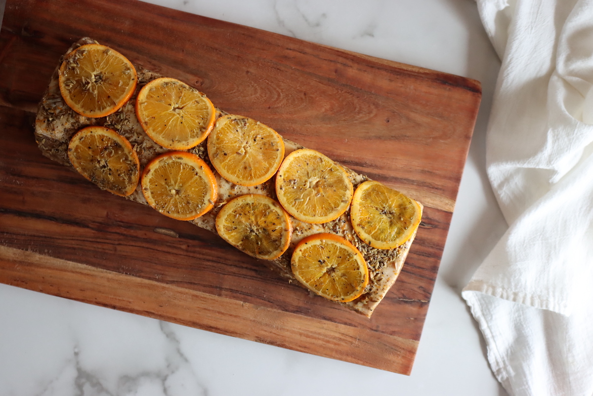 Lonzino cured with fennel and orange