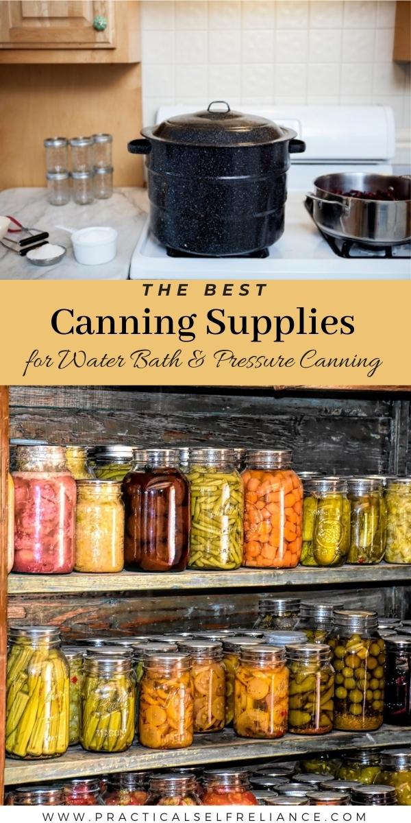 The best canning supplies