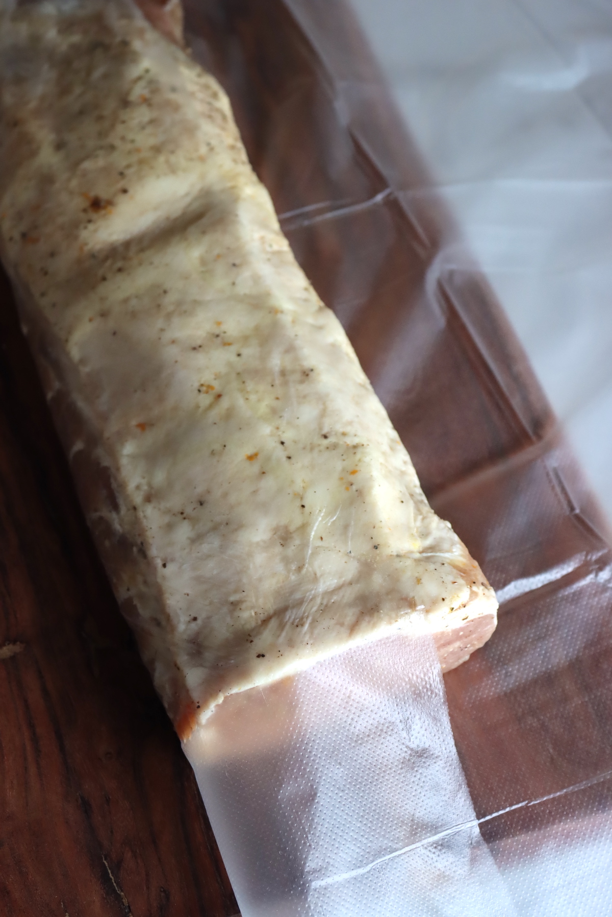 Wrapping Lonzino for Aging