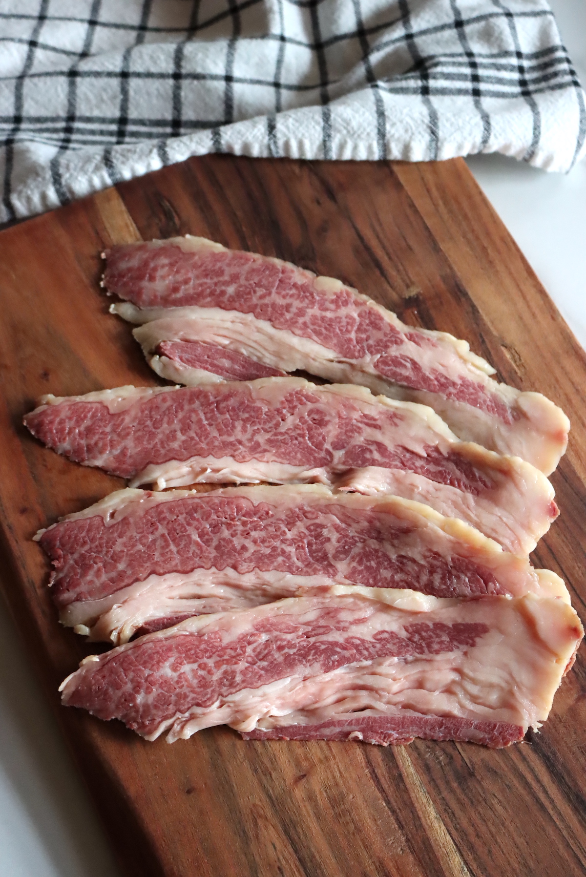 Sliced Wagyu Beef Bacon