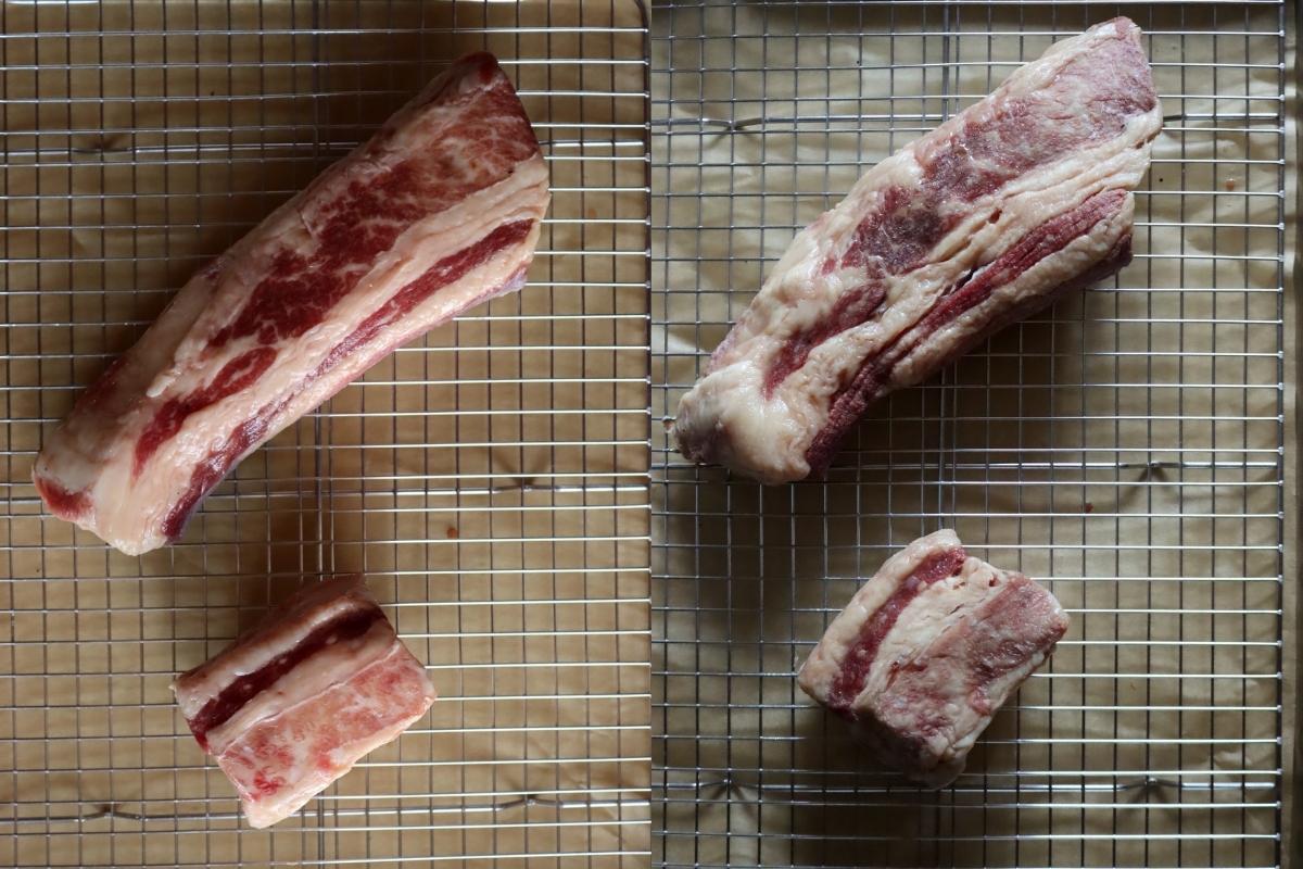 Beef Bacon (Cured Then Cooked)