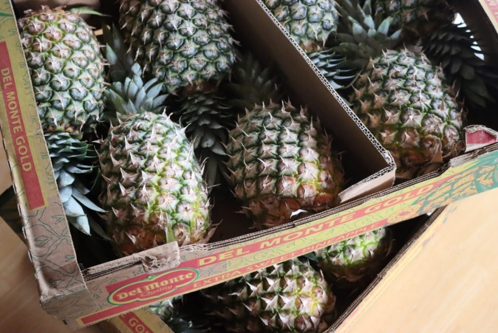 Bulk Pineapple purchase for preserving