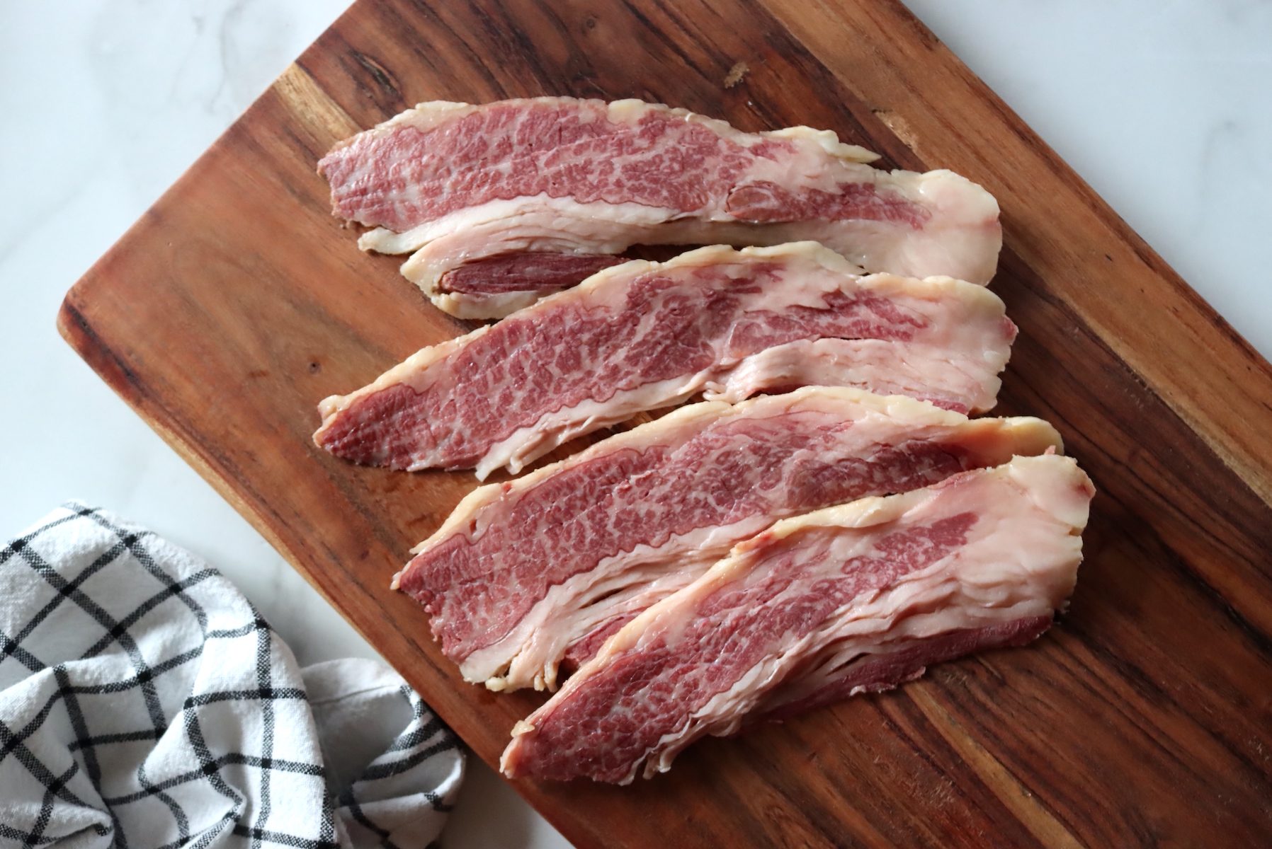 How to Make Beef Bacon