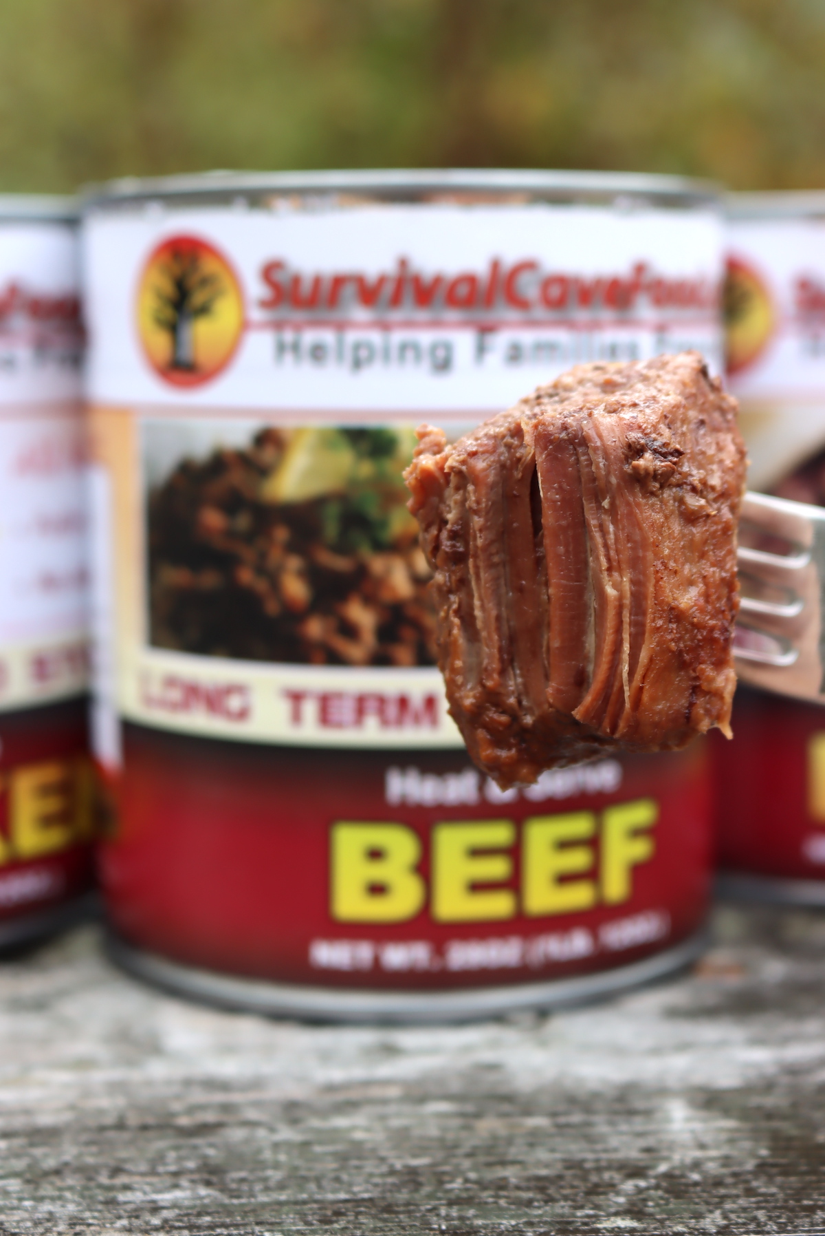 Survival Cave Canned Meat