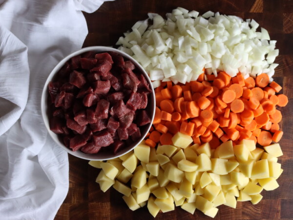 Beef Stew Ingredients