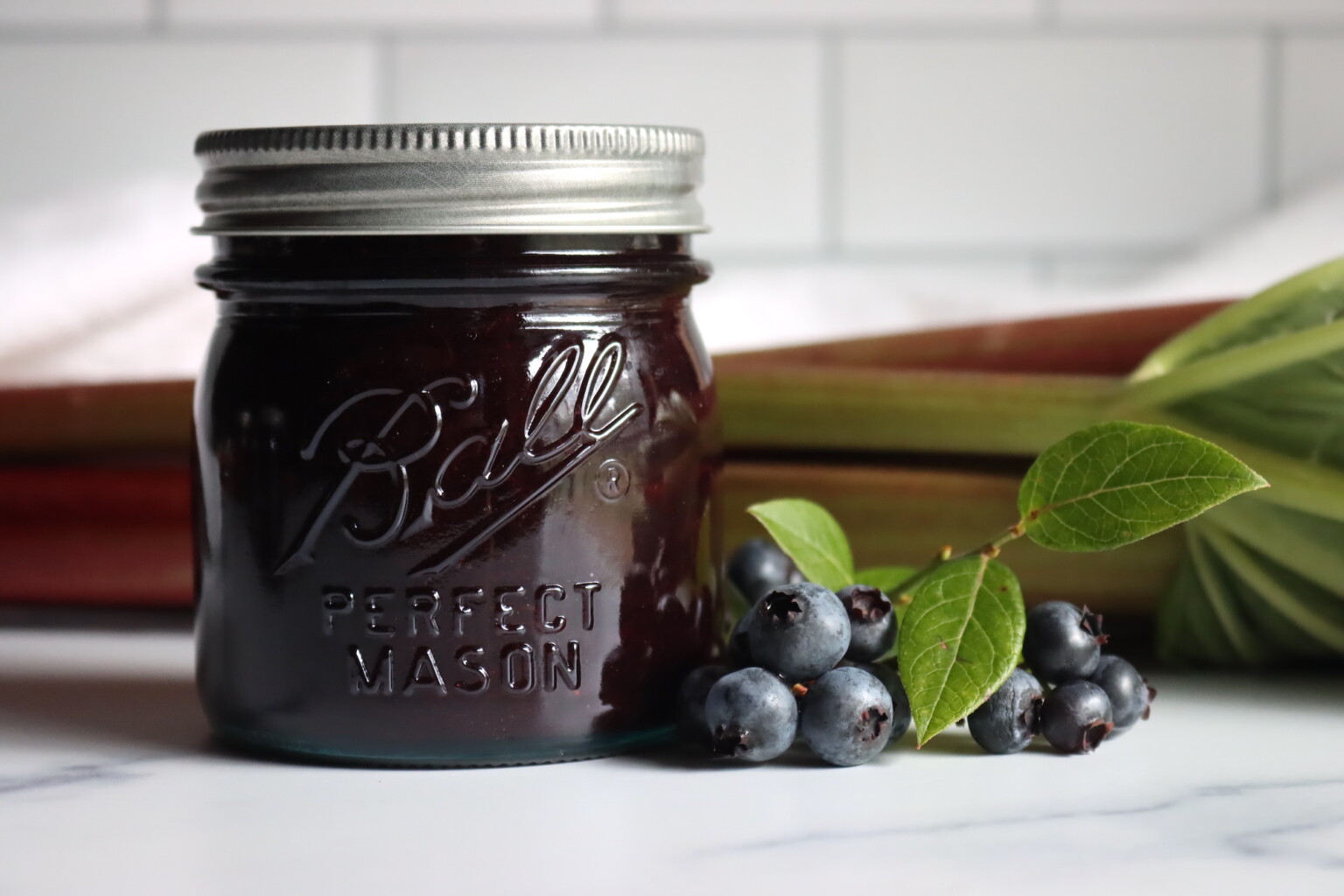 Blueberry Rhubarb Jam