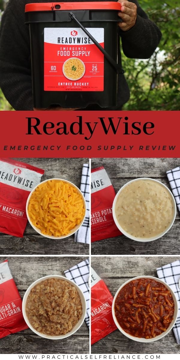 Readywise Emergency Food Supply Review