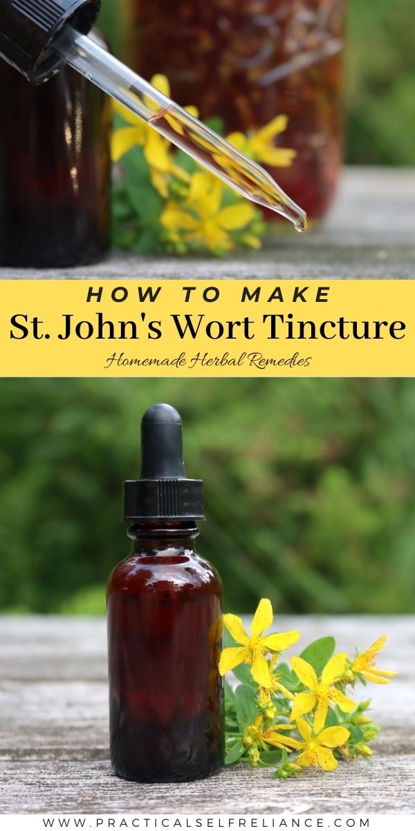 How to Make St Johns Wort Tincture
