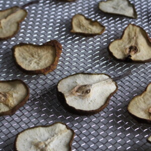 Dehydrating Pears