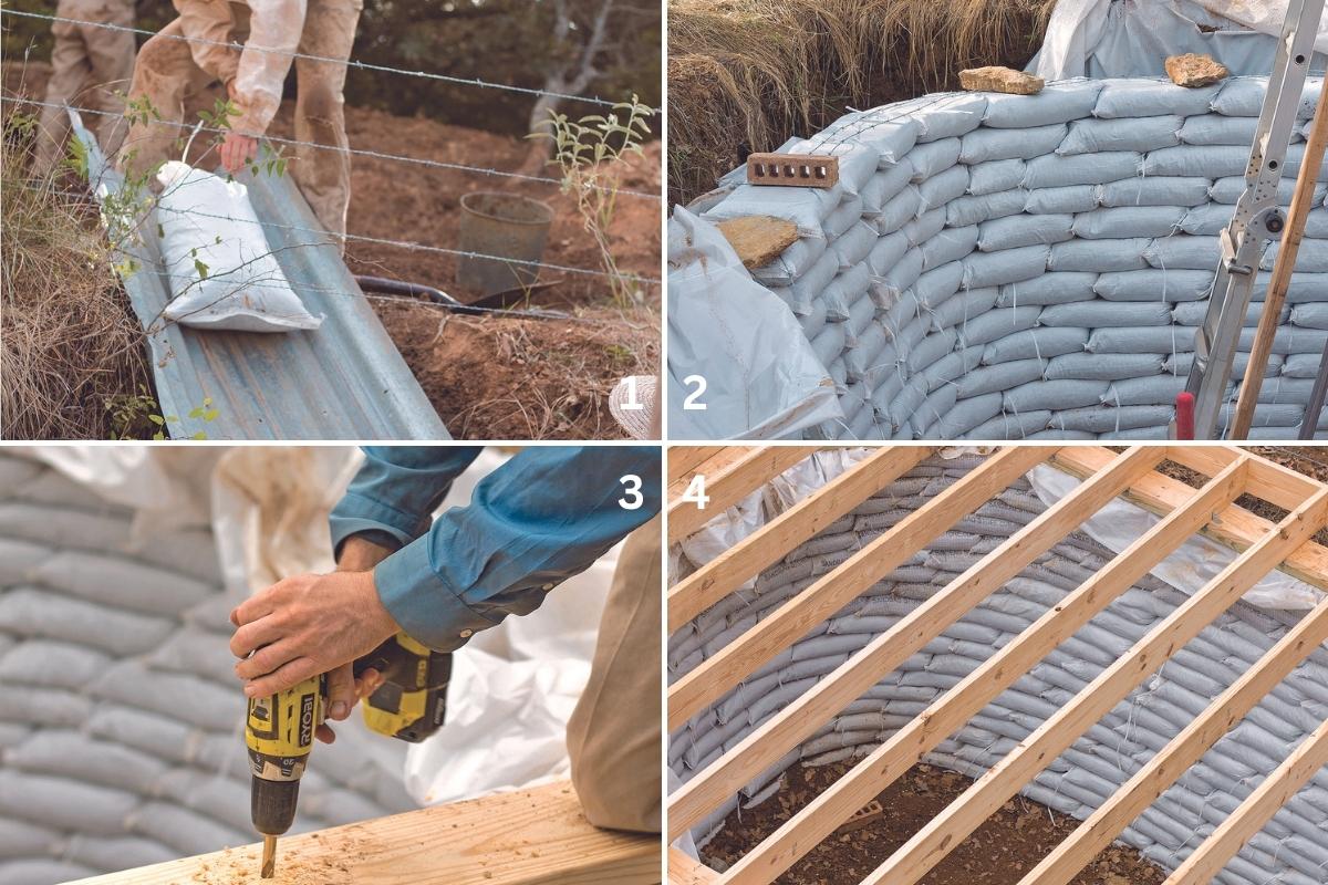 DIY Earth Bag Root Cellar