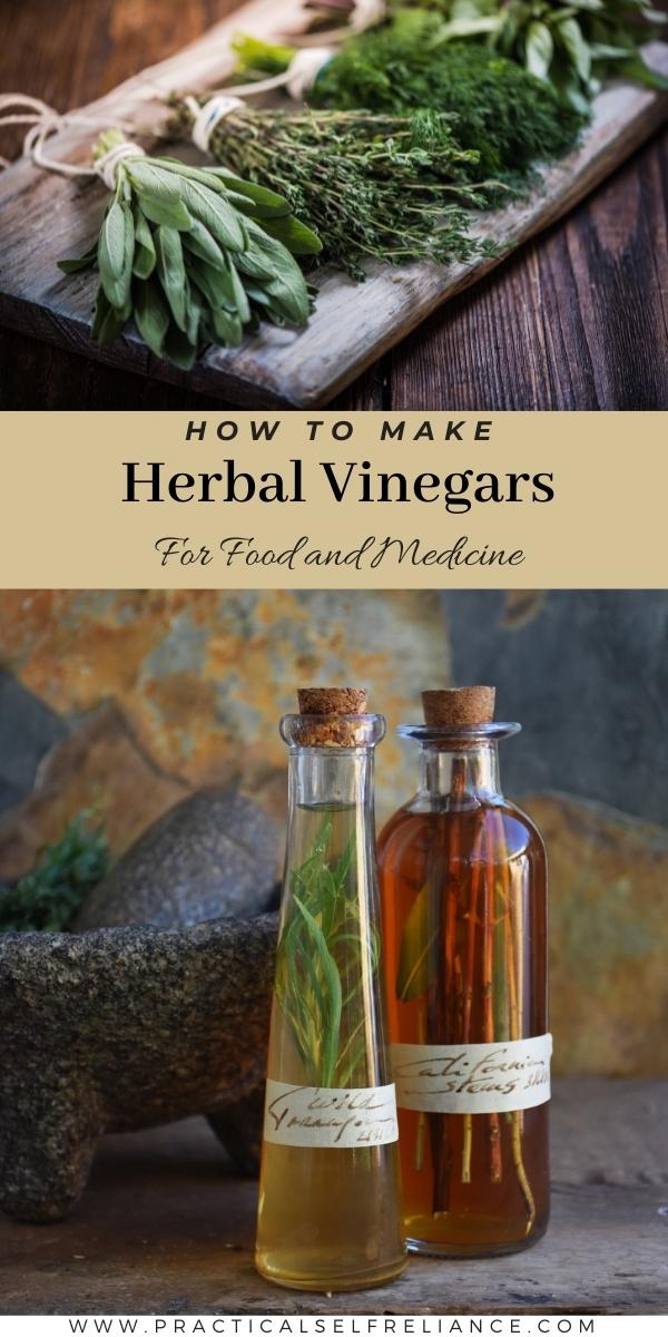 Making Herbal Vinegars