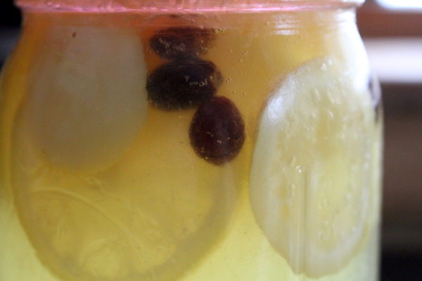 Raisins Floating in Sima