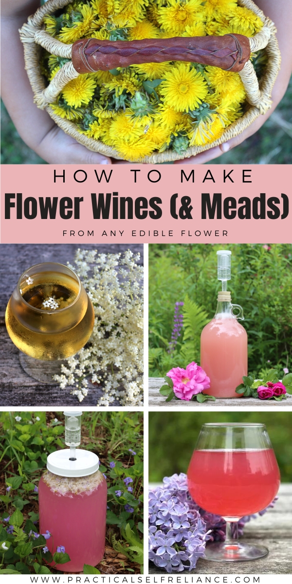 How to Make Flower Wines