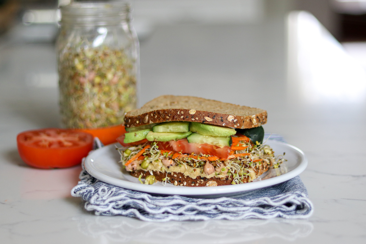 Using Homegrown Sprouts