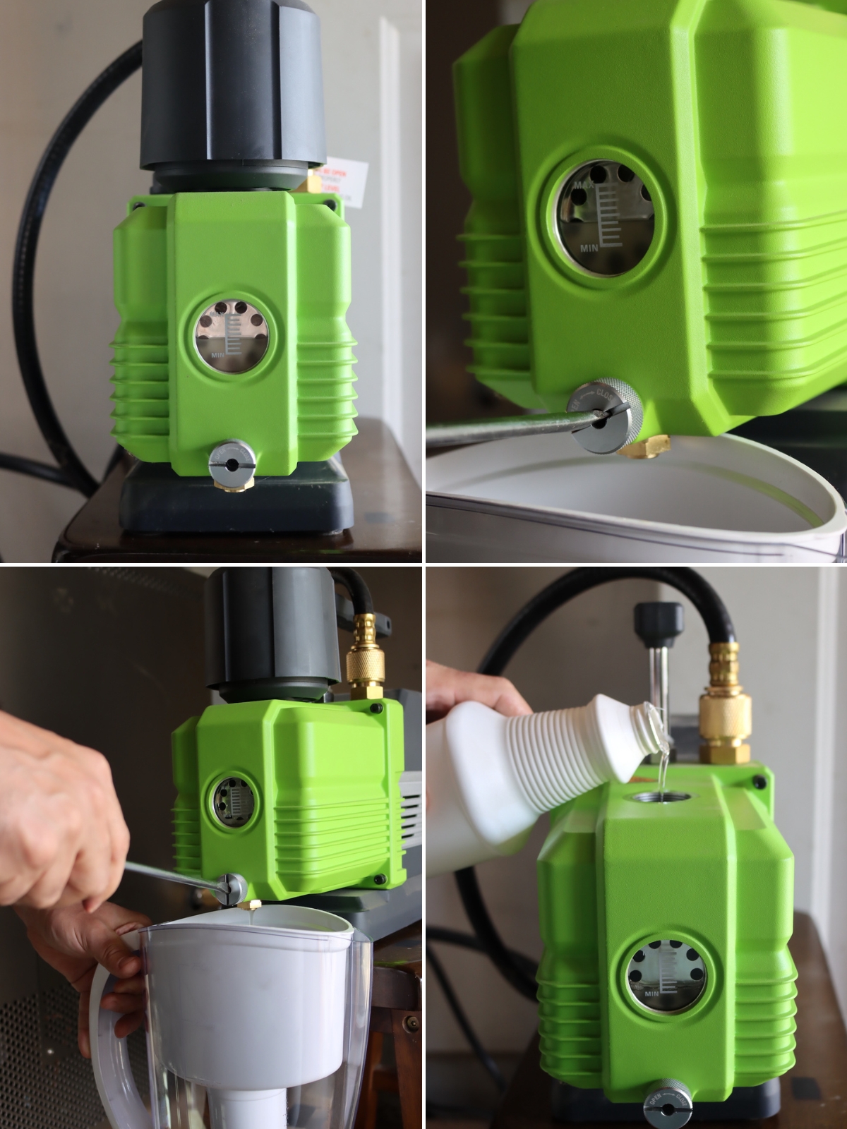 Changing Vacuum Pump Oil in a Harvest Right Freeze Dryer